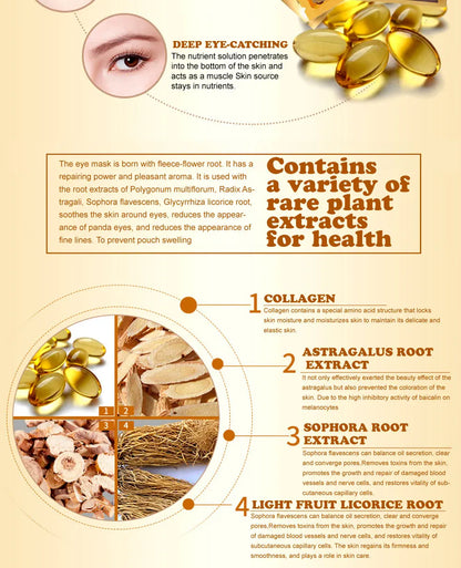 Gold Collagen Eye Mask - 10 pairs